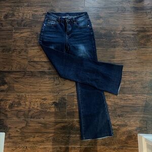 Brand New Without Tags-Dark Wash Flare Jeans